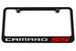 Chevrolet Camaro SS RS Engraved License Plate Frame
