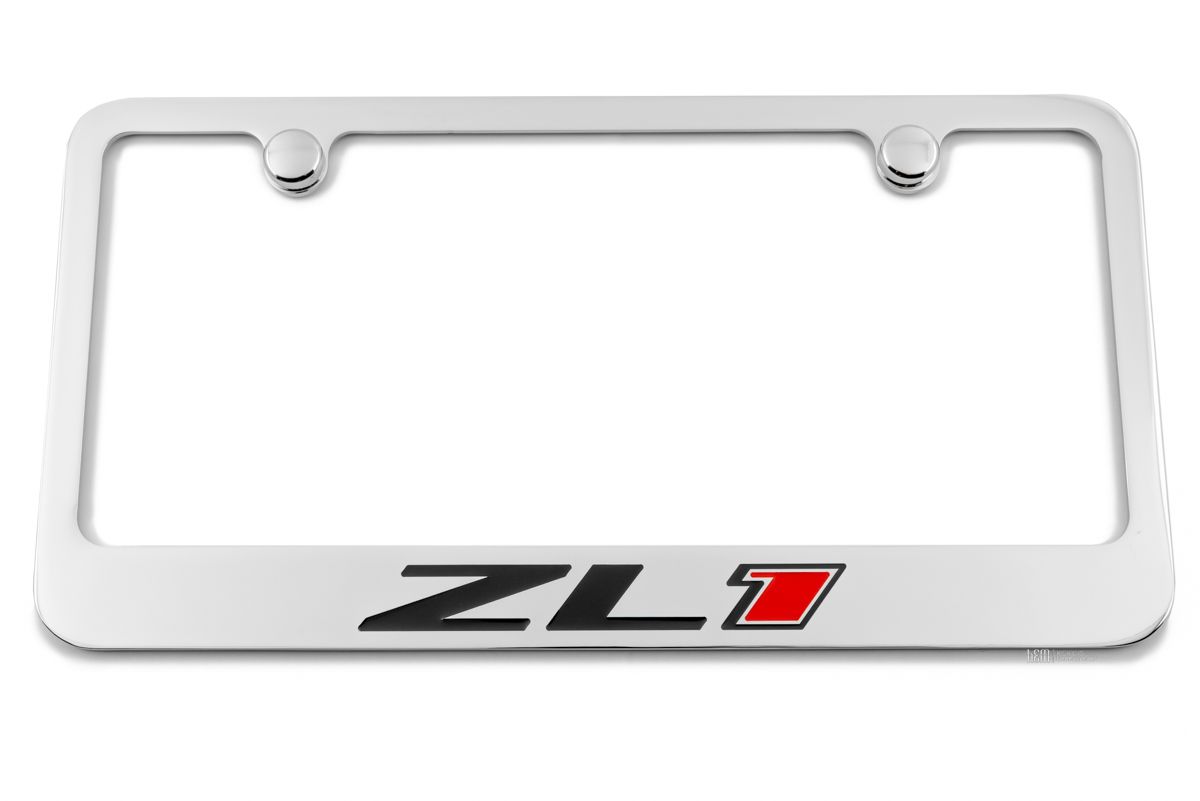 Chevrolet Camaro ZL1 Engraved License Plate Frame