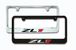 Chevrolet Camaro ZL1 Engraved License Plate Frame