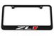 Chevrolet Camaro ZL1 Engraved License Plate Frame