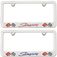 Chevrolet Classic Stingray Engraved License Plate Frame