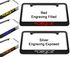 Chevrolet Classic CK Truck Hood Logo Engraved License Plate Frame Custom Colors