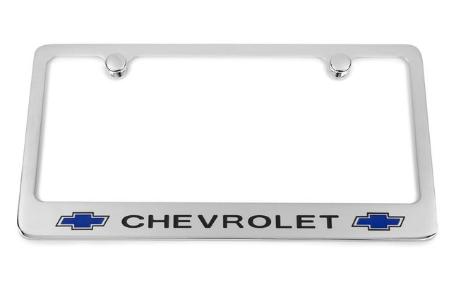 Chevrolet Classic CK Truck Hood Logo Engraved License Plate Frame Custom Colors