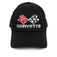 Chevrolet Corvette Classic Black Twill Hat
