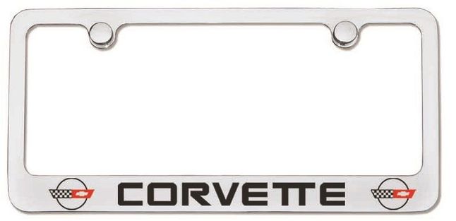 Chevrolet Corvette C4 1984-1996 Engraved License Plate Frame