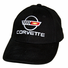Chevrolet Corvette C4 Black Twill Hat