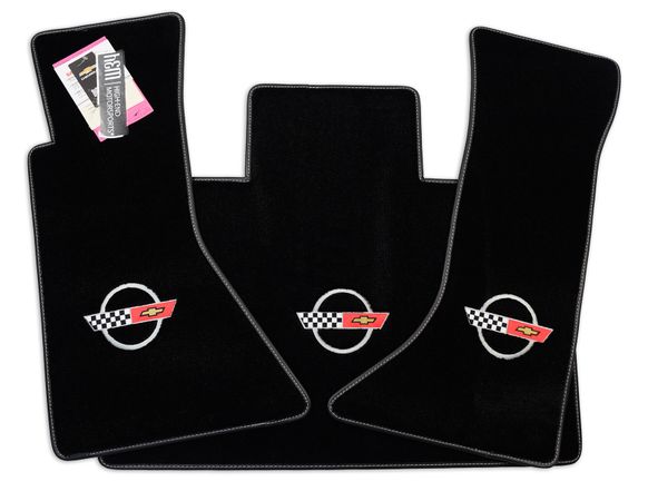 Chevrolet Corvette C4 Floor Mat Set 1984-1996 - Premium Upgrade