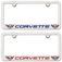 Chevrolet Corvette C5 1997-2004 Engraved License Plate Frame Custom Colors