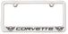 Chevrolet Corvette C5 1997-2004 Engraved License Plate Frame Custom Colors
