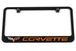 Chevrolet Corvette C6 Engraved License Plate Frame