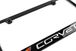 Chevrolet Corvette C6 Engraved License Plate Frame