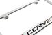 Chevrolet Corvette C6 Engraved License Plate Frame