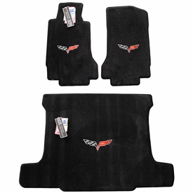 Chevrolet Corvette C6 Floor Mats Set - Premium Upgrade