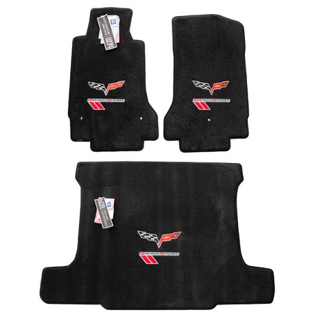 Chevrolet Corvette C6 Grand Sport Floor Mats Set - Premium Upgrade