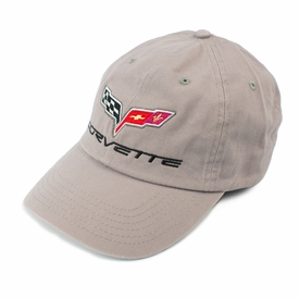 Chevrolet Corvette C6 Grey Twill Hat 2005 - 2013