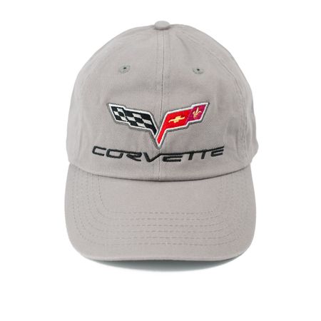 Chevrolet Corvette C6 Grey Twill Hat 2005 - 2013