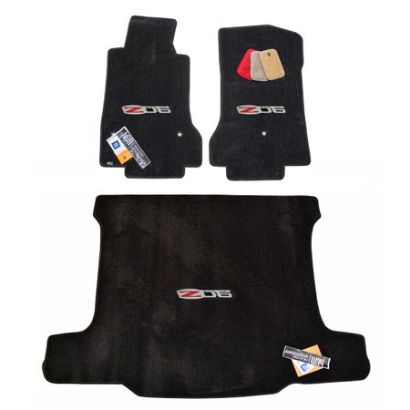 Chevrolet Corvette C6 Z06 Floor Mats Set - Premium Upgrade