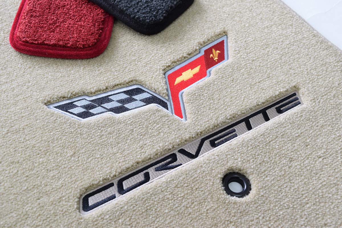 thumbnail image 2 of Lloyd Mats Cargo Mat For Corvette C6 Coupe 2005-2013 – Black With GM Official Logo 2 of 6