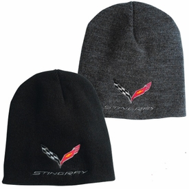 Chevrolet Corvette C7 Beanie - Flags & Stingray