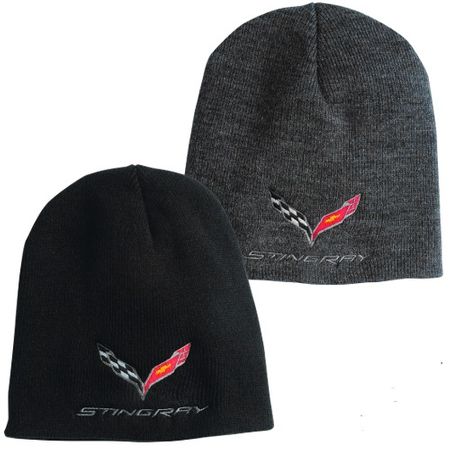 Chevrolet Corvette C7 Beanie - Flags & Stingray