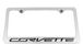 Chevrolet Corvette C7  Chrome License Plate Frame