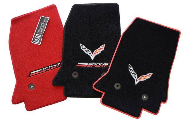 Chevrolet Corvette C7 Grand Sport Floor Mats - Premium Upgrade