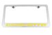Chevrolet Corvette C7 Yellow License Plate Frame