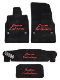 Chevrolet Corvette C8 Custom Floor Mats Set - Premium Upgrade