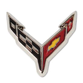 Chevrolet Corvette C8 Flag Lapel Pin Chevrolet Corvette C8 Flag Lapel Pin