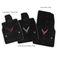 Chevrolet Corvette C8 Stingray Z06 Logo Floor Mat Set - Premium Upgrade