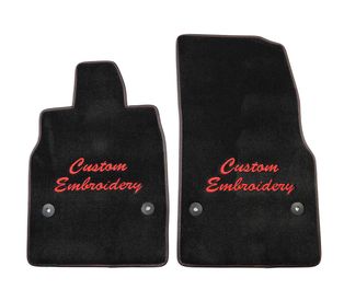 Chevrolet Corvette C8 Floor Mats - Custom Embroidered - Premium Upgrade