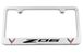 Chevrolet Corvette C8 Z06 Engraved License Plate Frame