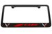 Chevrolet Corvette C8 Z06 Engraved License Plate Frame