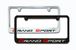Chevrolet Corvette Grand Sport Engraved License Plate Frame