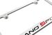 Chevrolet Corvette Grand Sport Engraved License Plate Frame