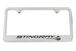 Chevrolet Corvette Stingray Engraved License Plate Frame - Custom Colors and Finish