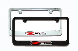 Chevrolet Corvette Z06 505 HP Engraved License Plate Frame 2006 2007 2008