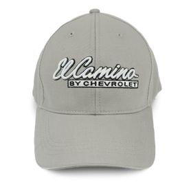 Chevrolet El Camino Gray Hat With Embroided Logos 