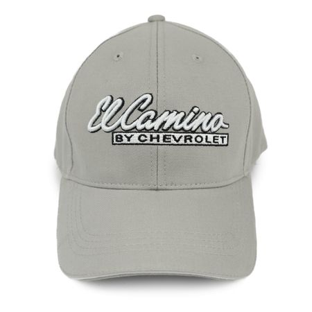 Chevrolet El Camino Gray Hat With Embroided Logos 