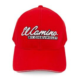 Chevrolet El Camino Red Hat With Embroided Logos