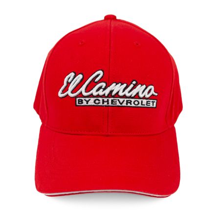 Chevrolet El Camino Red Hat With Embroided Logos