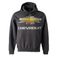 Chevrolet Gold Bowtie Charcoal Hoodie Sweatshirt
