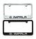 Chevrolet Impala Deer Logo Engraved Deer License Plate Frame