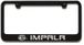 Chevrolet Impala Deer Logo Engraved Deer License Plate Frame