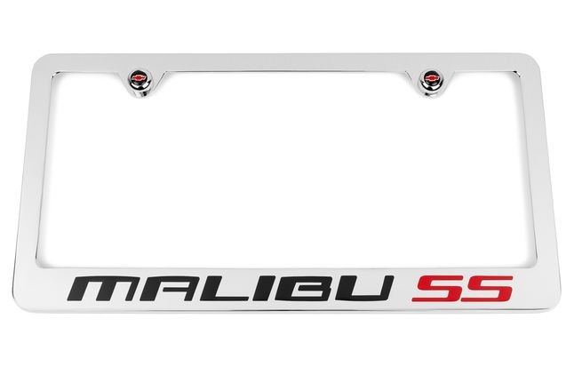 Chevrolet Malibu SS Chrome License Plate Frame 2006 2007