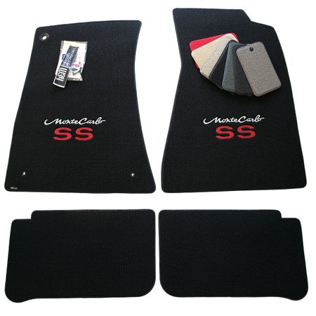 1970 - 2007 Chevrolet Monte Carlo SS Loop Floor Mats - Premium Upgrade