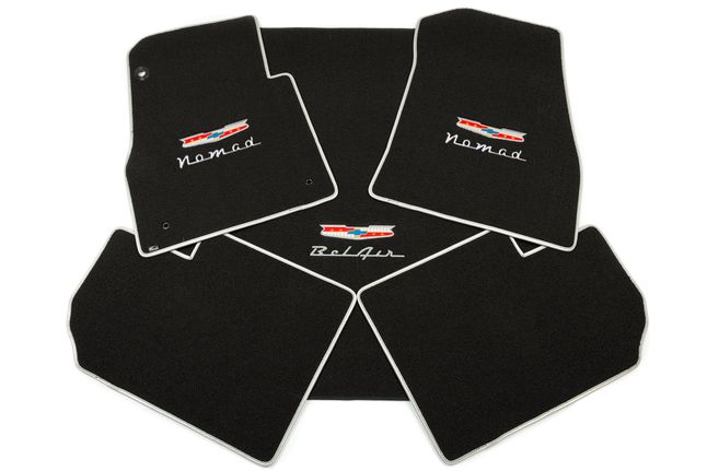 Chevrolet Bel Air Nomad Floor Mats Set - Premium Upgrade