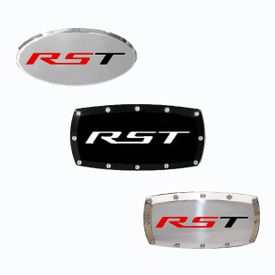 Chevrolet RST Engraved Billet Hitch Receiver Cover