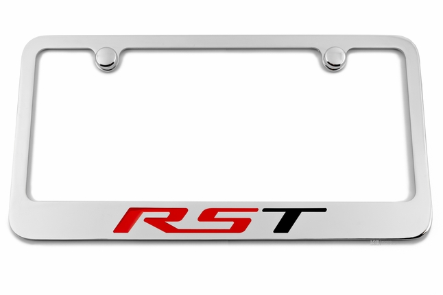 Chevrolet RST Engraved License Plate Frame