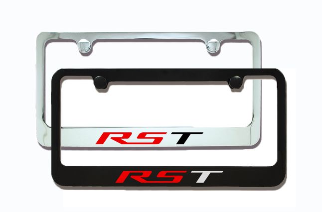 Chevrolet RST Engraved License Plate Frame
